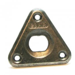 Sede triangolare in metallo del comando a piede BAR